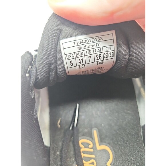 Men's Brooks Glycerin 21, White/Sapphire/Orange, 8 D Medium US - Picture 13 of 16